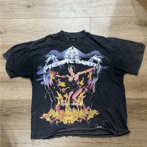 Represent Black Graphic T-Shirt